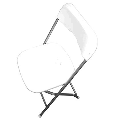 Used Equipment Sales WHITE PLASTIC CHAIR - FOR SALE in Cleveland OH